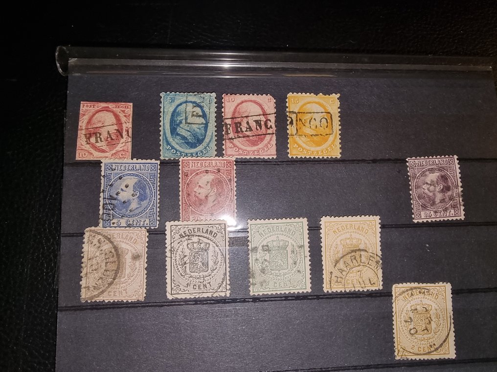荷兰 1852 - 荷兰——经典作废邮票——19世纪/20世纪初——标本 #3.2