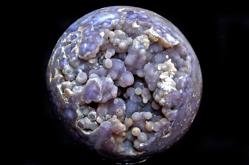 Υψηλής ποιότητας Ινδονησιακό σταφίδα χαλκηδόνι. σφαίρα - Ύψος: 6.4 cm - Πλάτος: 6.4 cm- 314 g #4.3