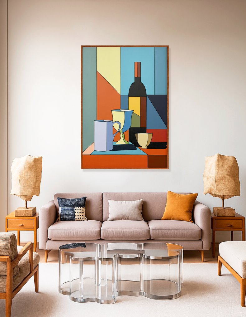 Alejandro Gonzalez - Bodegones Geométricos 75 - XL - (NO Reserve) #2.1