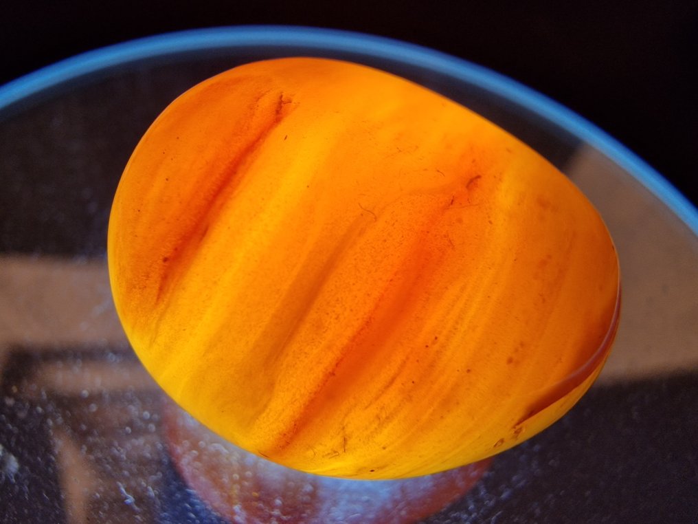 Κεχριμπάρι Στιλβωμένος - Ύψος: 40 mm - Πλάτος: 30 mm- 80 g - (10) #2.1