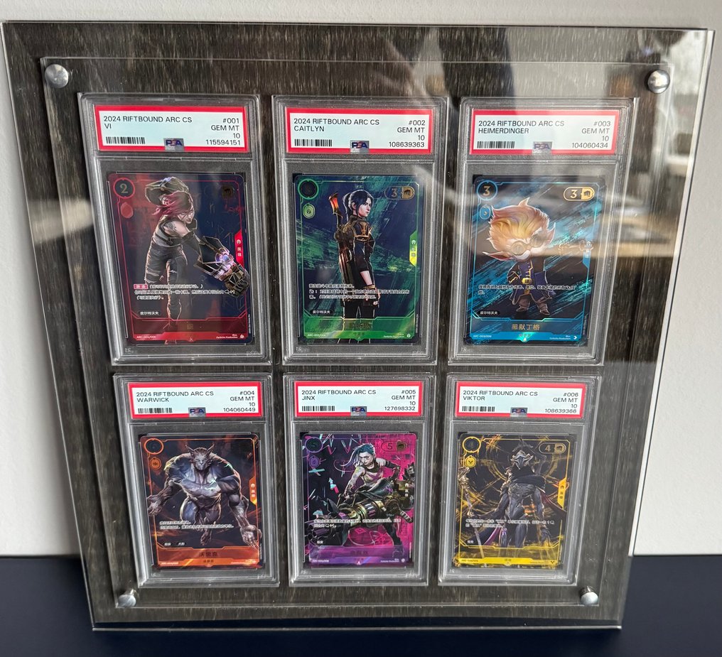 riot - 6 Graded card - riftbound - PSA 10 #1.0