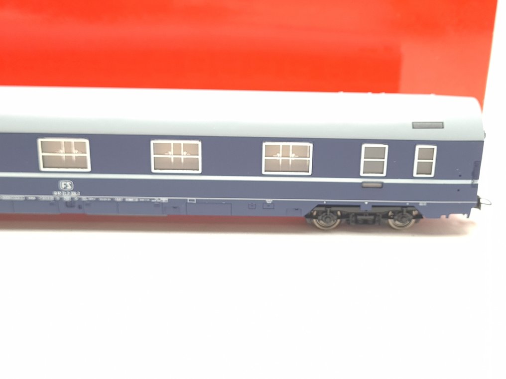Rivarossi H0 - 3564 - Επιβατικό τρένο μοντελισμού (1) - MU υπνοδωμάτιο τρένου - FS #4.3