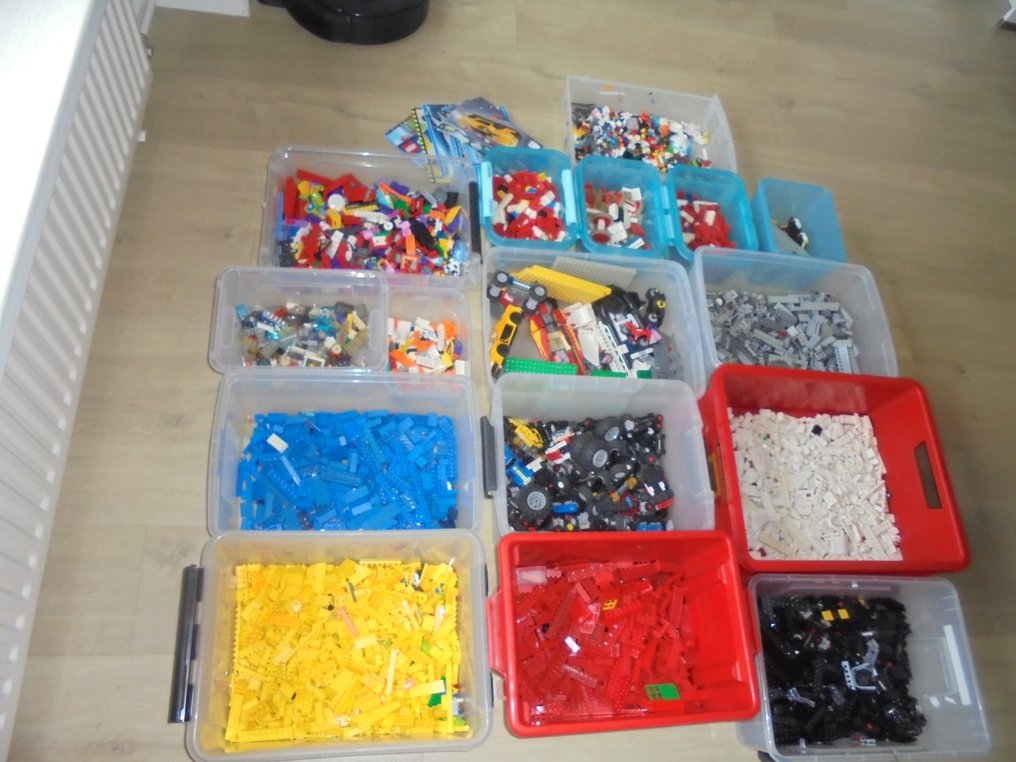 Lego Pezzi - 12.5 Kilo Assorti Losse en Handleidingen. #1.0