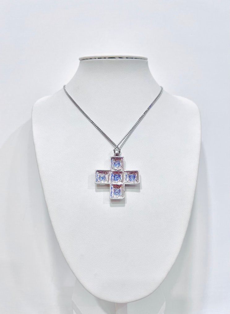 χωρίς τιμή ασφαλείας - Κολιέ με μενταγιόν Ασημί - Tanzanite #3.2