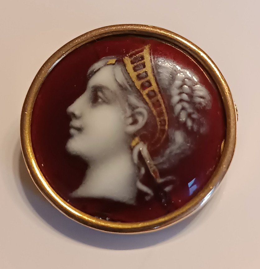 Κόσμημα καρφίτσα - 18 καράτια Κίτρινο χρυσό - Broche Napoléon #1.0