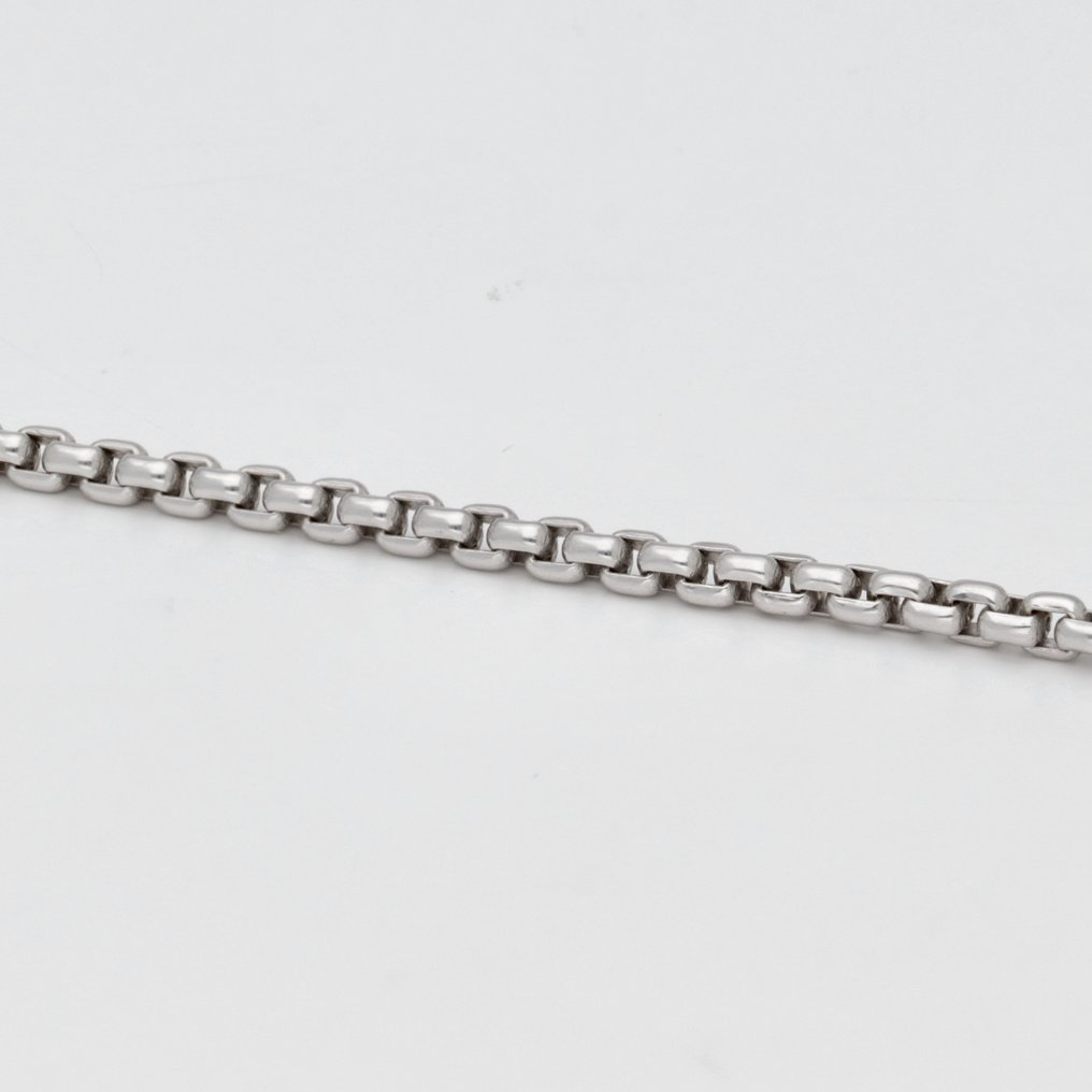 Fope - Κολιέ με μενταγιόν - 18 καράτια Λευκός χρυσός Διαμάντι (Φυσικό)  - Hart #2.1