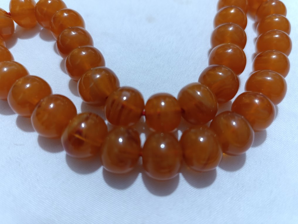  Ροζάριο - Κεχριμπάρι - 1970-1980 - Σπάνια Κομποσκοίνια Προσευχής  #3.2