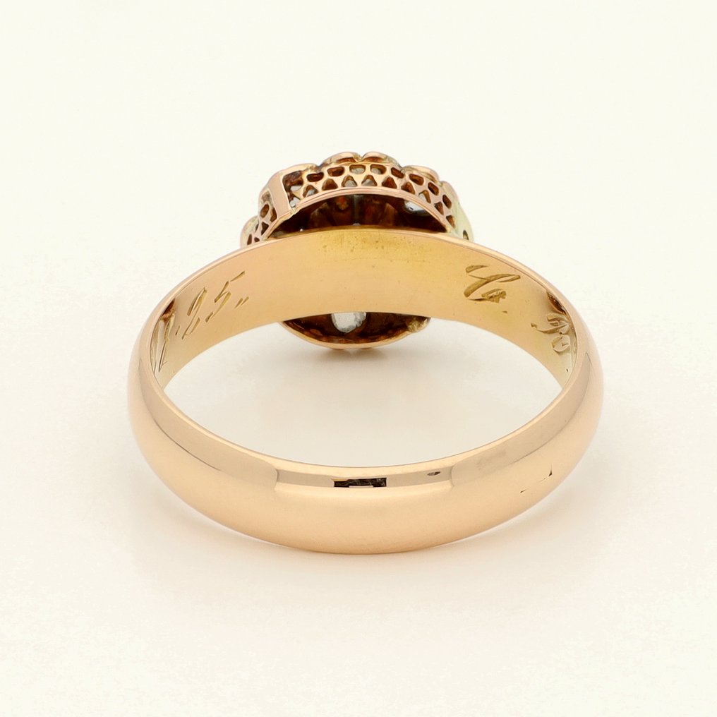 Ring - 18 kraat Gulguld - Diamant #3.2