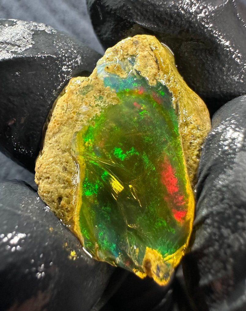 13ct Kristal Opaal Ruw- 2.6 g #1.0