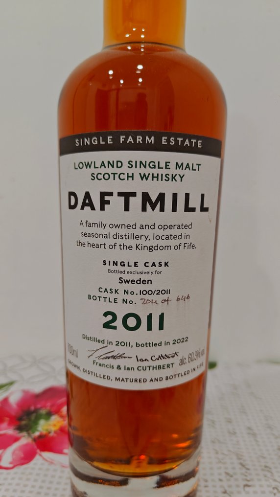 Daftmill 2011 Single Cask - Sherry Butt no. 100 - For Sweden  - b. 2022  - 70cl #1.0