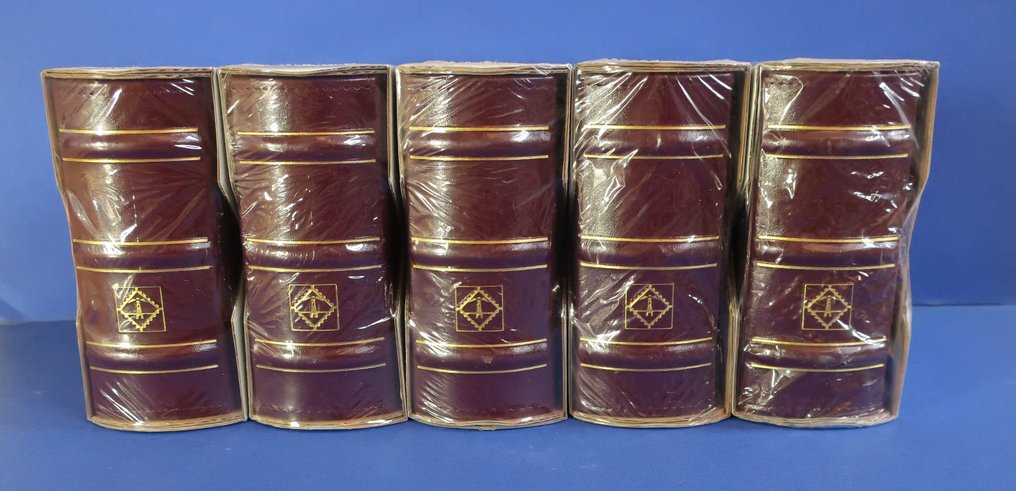 Ολλανδία  - 5 νέα Leuchtturm FDC/Γράμματα/ταχυδρομική αξία άλμπουμ Rood τύπου C6 με 50 σελίδες. #1.0