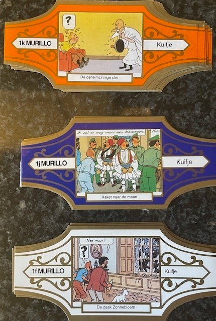 Kuifje - 531 sigarenbandjes (vitola’s) #3.2