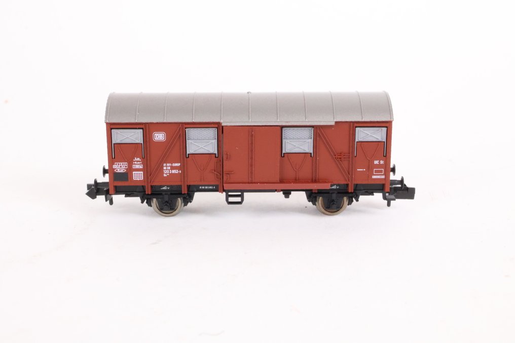 Fleischmann N - 998810 - Σετ τρένου μοντελισμού μεταφοράς εμπορευμάτων (1) - GS σετ εμπορευματοκιβωτίων - DB #4.3