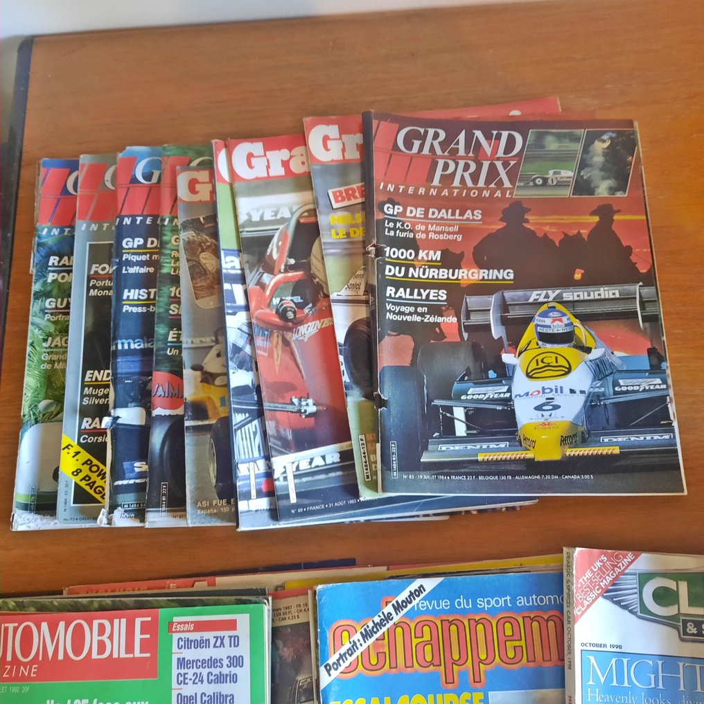 Conjunto 34 Revistas anos 80 auto - 1988-2005 #1.0