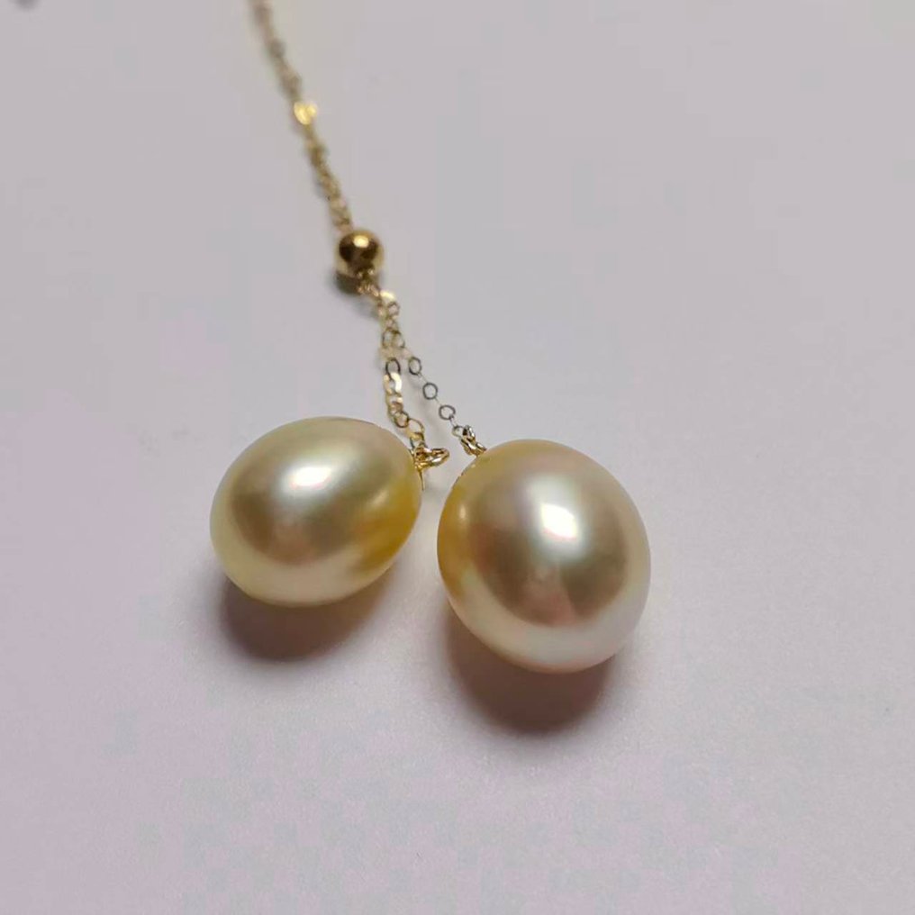 Ingen reservasjonspris - Halskjede - 18 karat Gull Perle #1.0