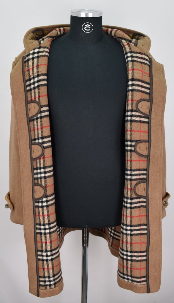 Burberrys Pure Wool  Speciality Duffle Coating Full Nova Check Lining - Montgomery #3.2
