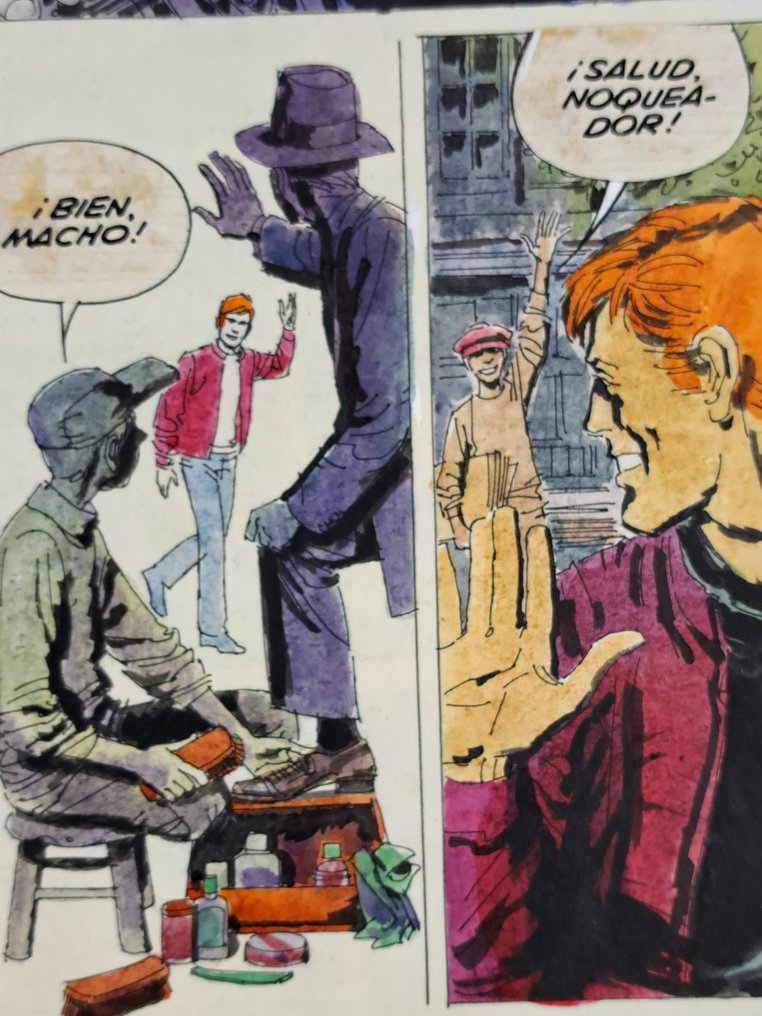 Mandrini, Balbi - 3 Original colour page - Joe Ladrillo #3.2