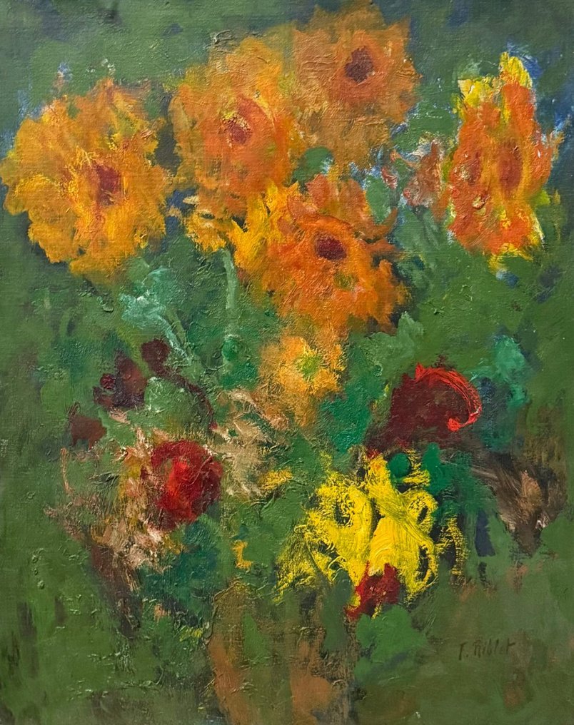 Fernand Riblet (1873-1944) - Fiori #1.0