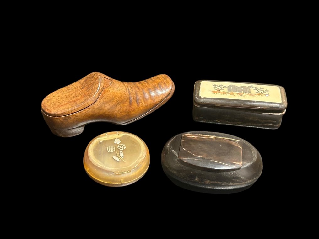 Dohányosdoboz (4) - Fa, Szarv #1.0