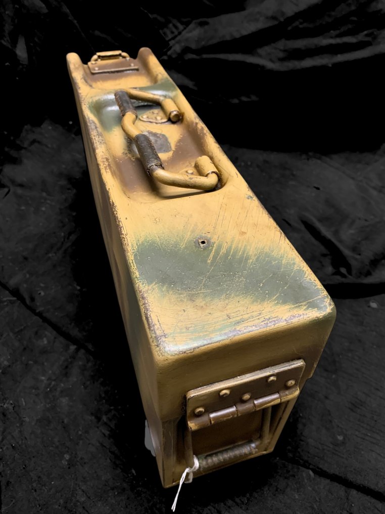 南斯拉夫 - MG53弹药箱修复版，适用于二战MG34 / MG42，诺曼底迷彩 - 軍用配件 - 1953 #2.1