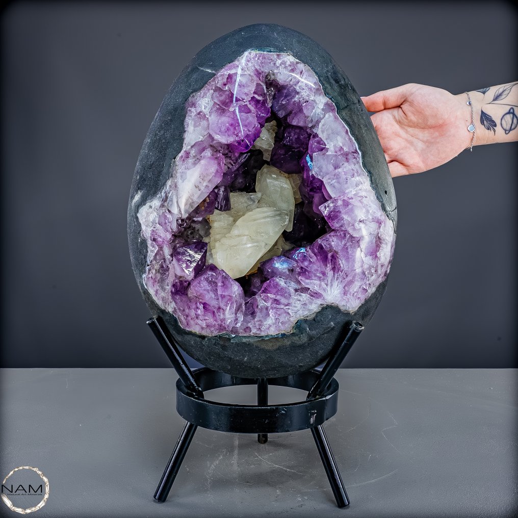 Εξαιρετικά αμέθοδος-χαλαζίας Ei από την Ουρουάη σε βάση. Φυσική τέχνη σε ανώτατη ποιότητα (23 kg)- 23075.68 g #4.3