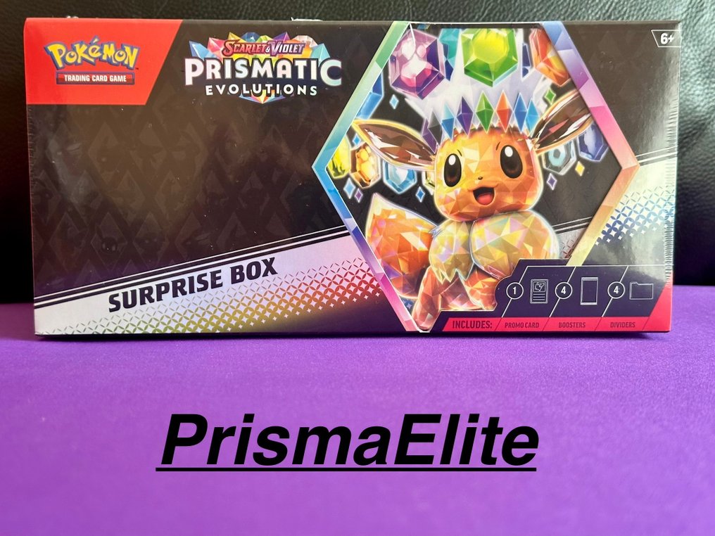 Pokémon - 1 Box - SURPRISE BOX - Scarlet & Violet - Prismatic Evolutions #1.0
