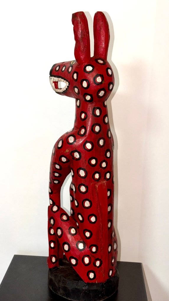 Léopard Bozo - Sculpture - Bozo - Mali  (Sans prix de réserve) #4.3