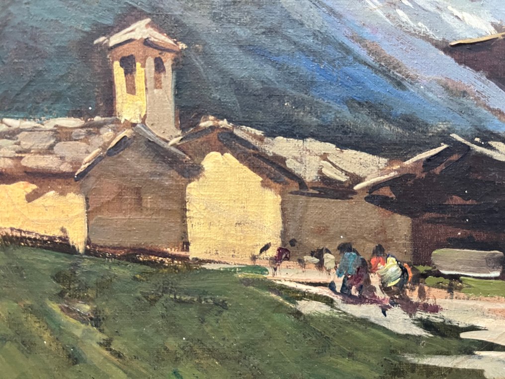 Ευρωπαϊκή σχολή (XX) - Paesaggio montano #3.2