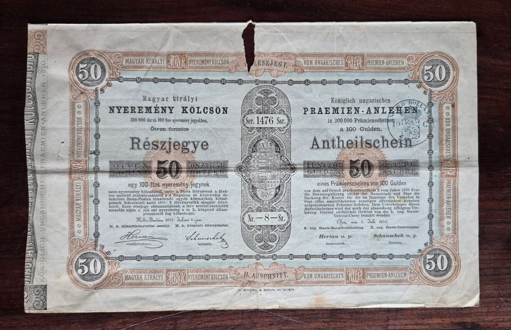 Hela världen. Collection historical share certificates 1870-1977 (15 pieces)  (Utan reservationspris) #2.1