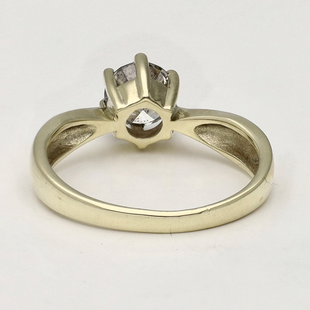 Δαχτυλίδι - 14 καράτια Κίτρινο χρυσό -  1.07ct. tw. Διαμάντι (Φυσικό) #3.2