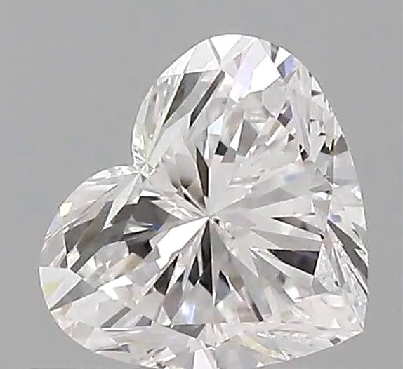 没有保留价 - 1 pcs 钻石 (天然) - 0.51 ct - 心形 - D (无色) - IF - 美国宝石研究院(GIA) - *EX VG None* #1.0
