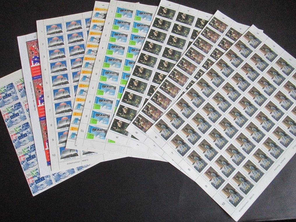 荷兰  - 4个完整的90年代Emissies #1.0