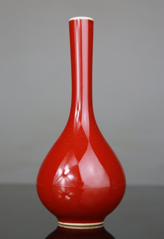 瓷器, 电子邮件 Flambe Sang de Boeuf - 中國 - 现代的 #1.0