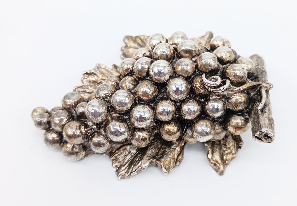 Figura in miniatura - Grappolo d'uva - Argento #2.1