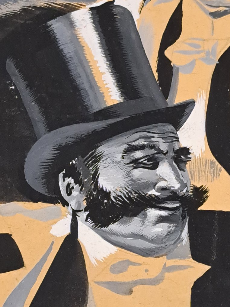 Thole, Karel - 3 Original drawing - Una sera a Teatro #2.1