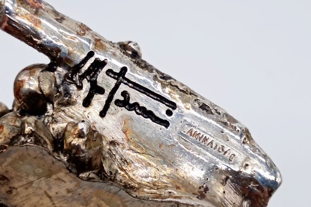 Figura in miniatura - Grappolo d'uva - Argento #4.3