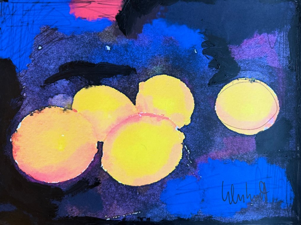 Peter Klashorst (1957-2024) - citroenen stilleven #1.0