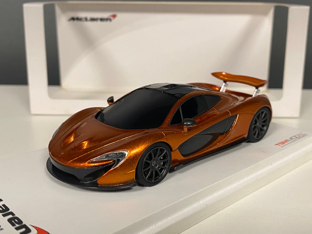 TSM Model 1:43 - 模型汽车 - McLaren P1 Mondial de l'Automobile 2012 - 超级收藏家变得难以找到! #3.2