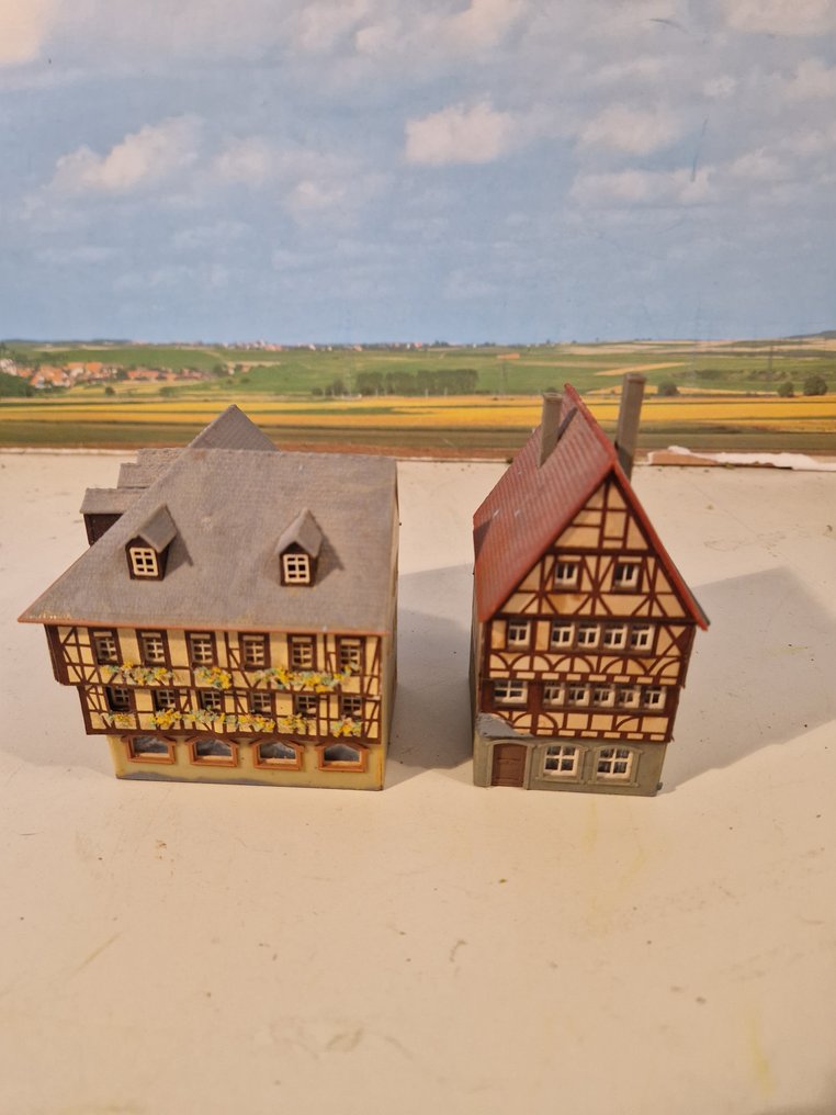 Kibri, Pola N - Edifícios de modelismo ferroviário (8) - vakwerkdorp #4.3