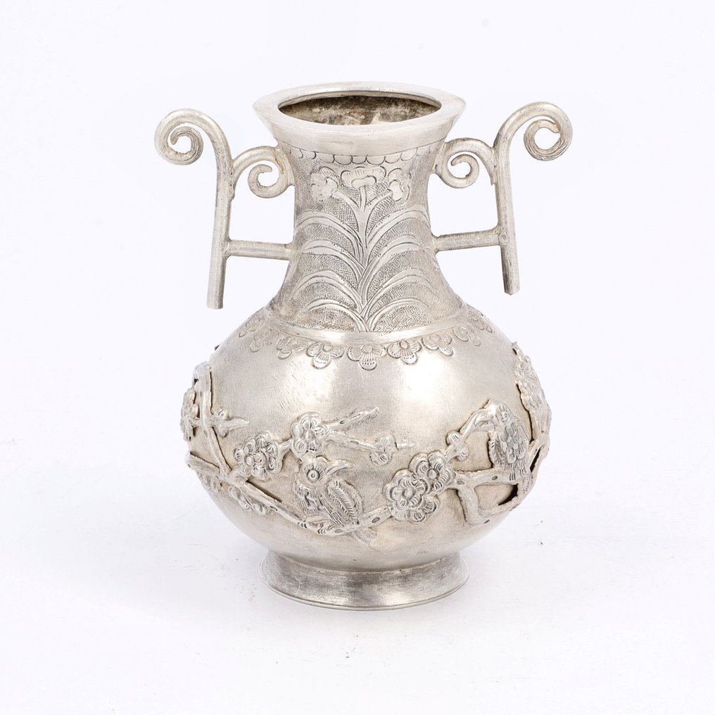 Miniatuur vaas - Vase - .750 Silber #2.1