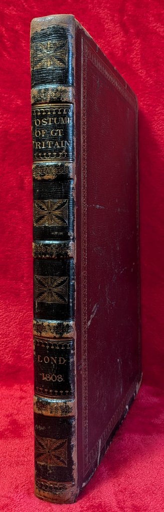 W. H. Pyne - The Costume of Great Britain [Hand-Coloured Plates] - 1808 #4.3