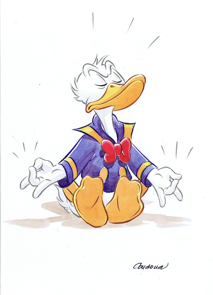 Cardona - 1 Watercolour - Donald Duck #1.0
