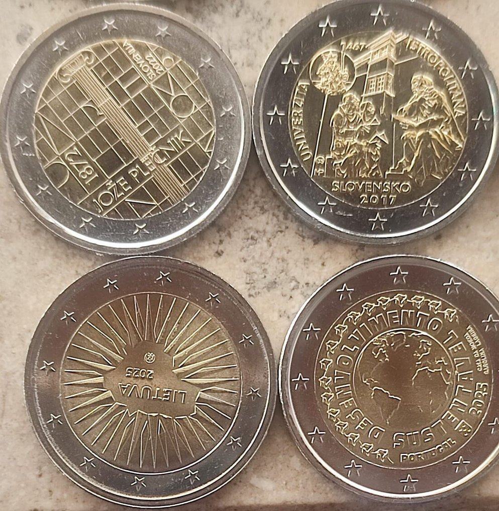 Ευρώπη. 2 Euro 2012/2025 (25 moedas) (χωρίς τιμή ασφαλείας) #1.0
