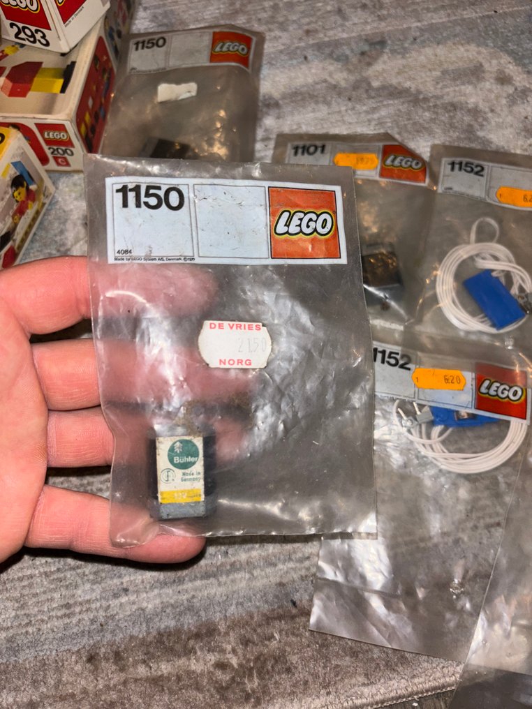 Lego Pezzi - Train - 1150-1150-1101-1152-1152-1152 #3.2