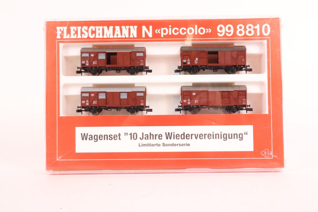 Fleischmann N - 998810 - Σετ τρένου μοντελισμού μεταφοράς εμπορευμάτων (1) - GS σετ εμπορευματοκιβωτίων - DB #1.0