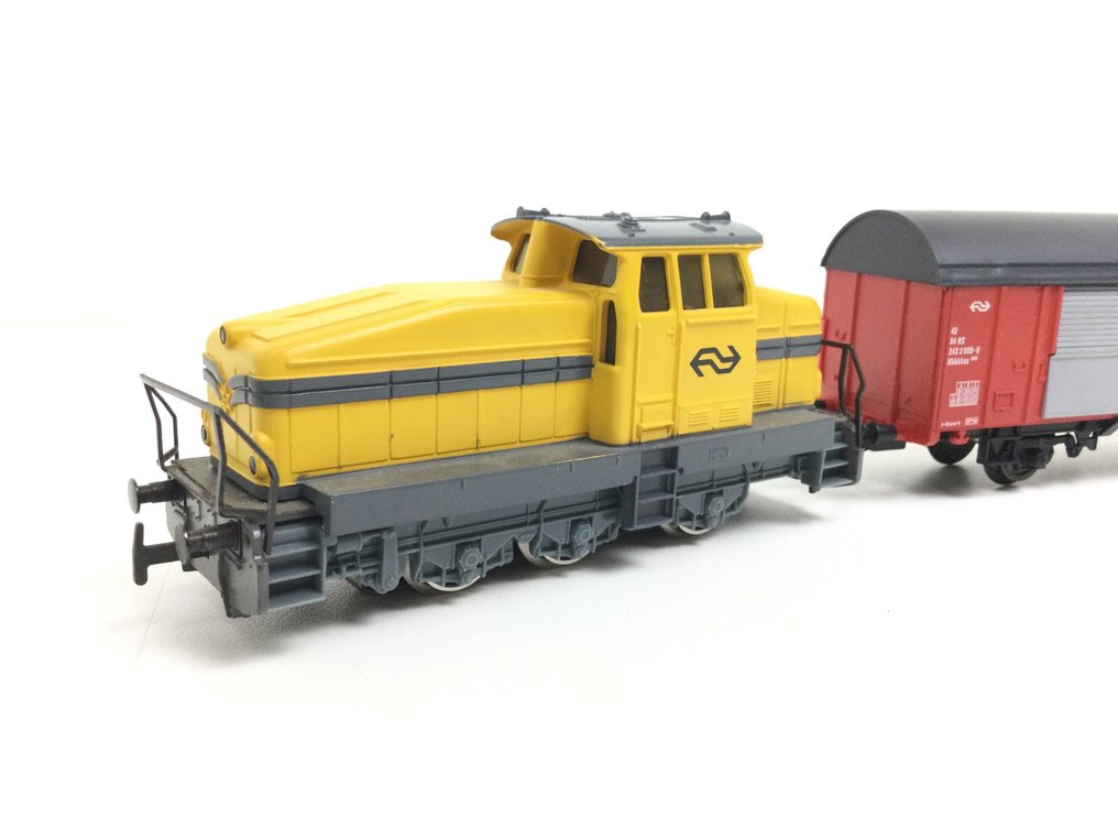 Märklin, Roco H0 - 3078/4368/46273 - Σετ τρένων (3) - DHG500 plus δύο αυτοκίνητα - NS #1.0