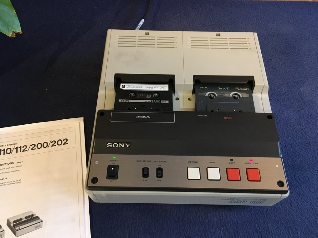 Sony - CCP-110 Cassette Copier 录音带卡座 #1.0