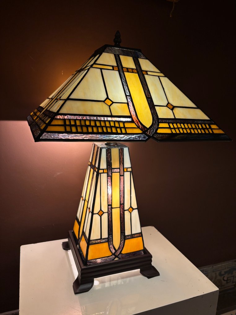 Tiffany - Lampa - Metall, Glas #2.1