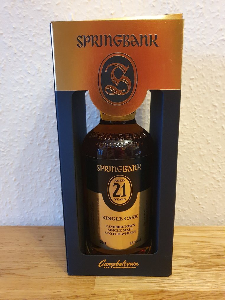 Springbank 21 years old Single Cask for The Netherlands - One of 336 - b. 2016 - 70cl #1.0