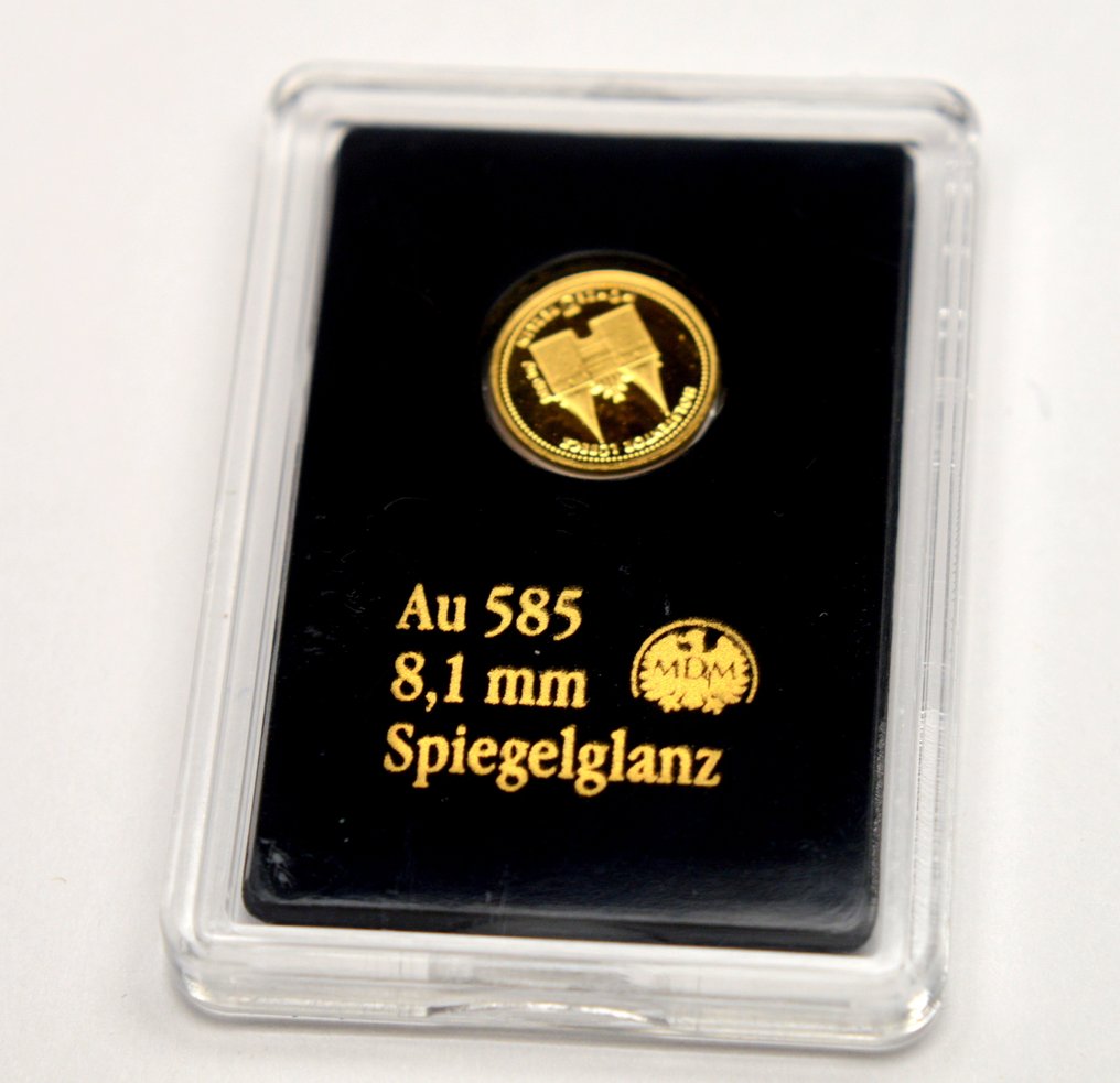 Γερμανία. Medal 2013 - Holstentor Lubeck - .585 Gold  (χωρίς τιμή ασφαλείας) #1.0